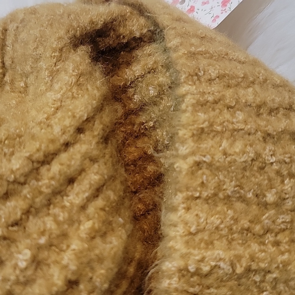 Free People Mustard Knit Beanie - Picture 3 of 7